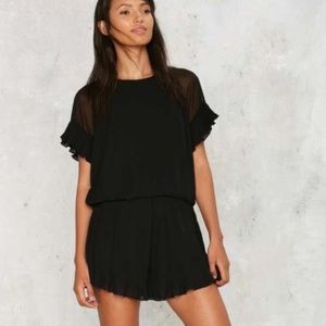 •ENGLISH FACTORY•  Conservative romper